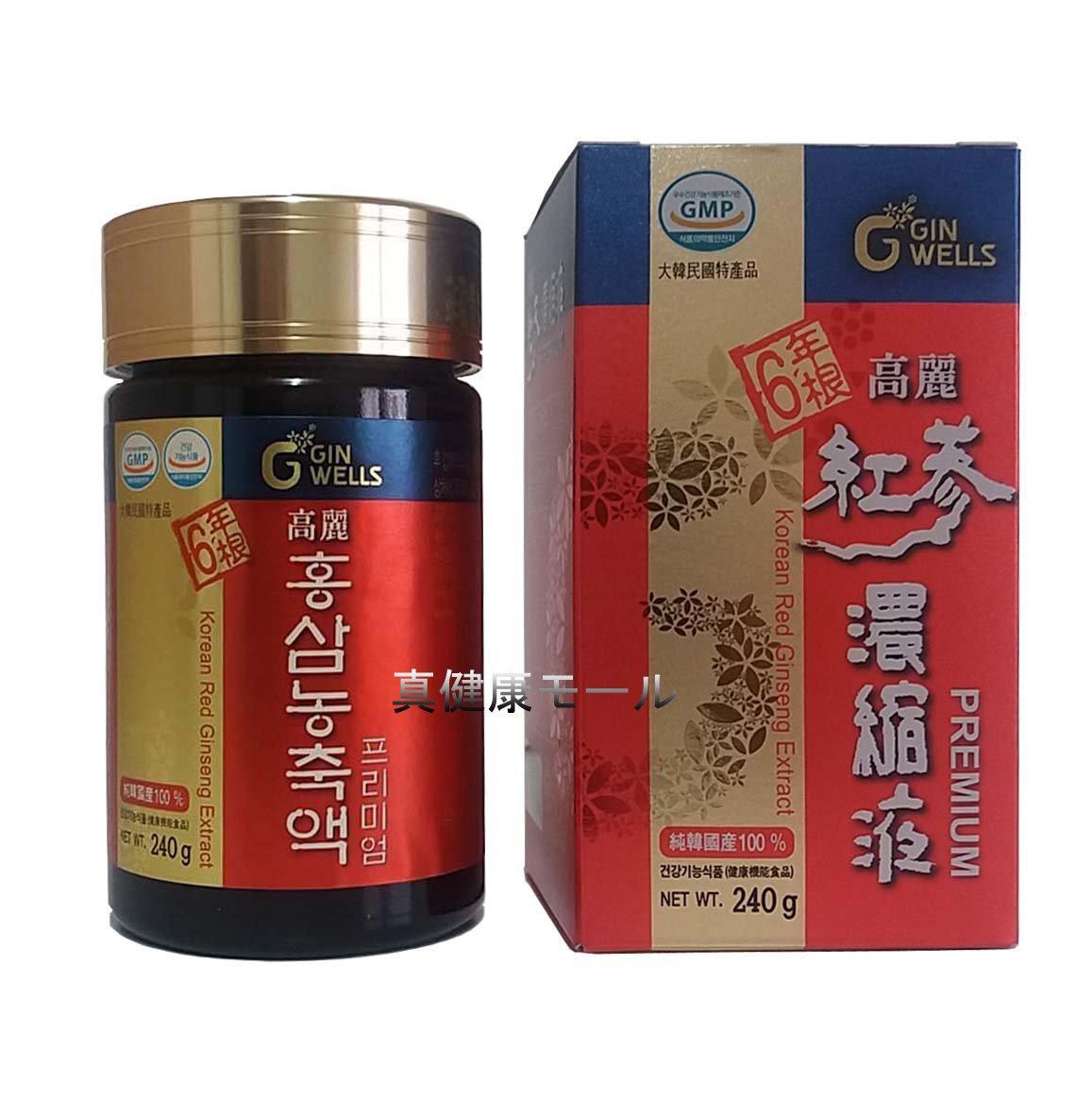 

Ichiwa Ginseng Ichiwa Red Ginseng Concentrate 6 Year Root Red Ginseng Essence Extract Premium 240g 1 bottle Co., Ltd. [Product]