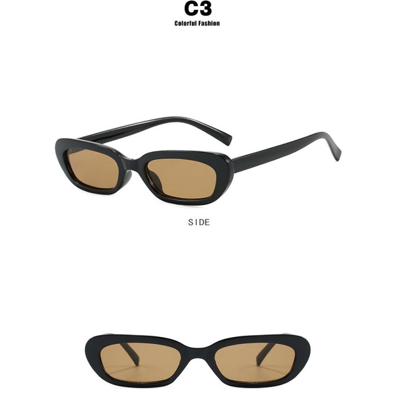 Women's Sunglasses, Fashionable Narrow-frame Sunglasses, Small-frame Cat Eye Sunglasses.