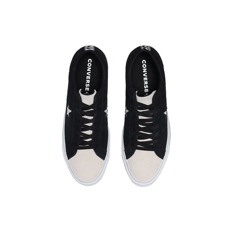 Converse One Star Fashion Casual Low Top Canvas Shoes Unisex Sneakers Black White 161551C