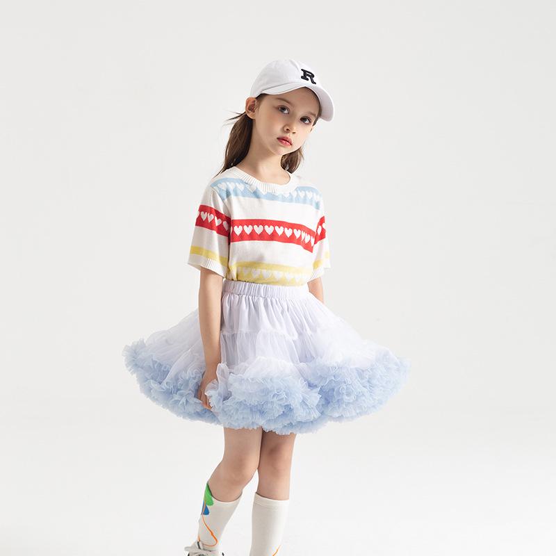 Damen Europäischer und Amerikanischer Stil Puffiger Mesh Tutu Minirock - Sommer Mode Krinoline