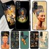 Egito Nefertiti Ankh para Redmi 10A 10C 9A 9C 9T K40 K50 Capa para celular para jogos Redmi Note 11S 10S 9S 9 10 11 Pro