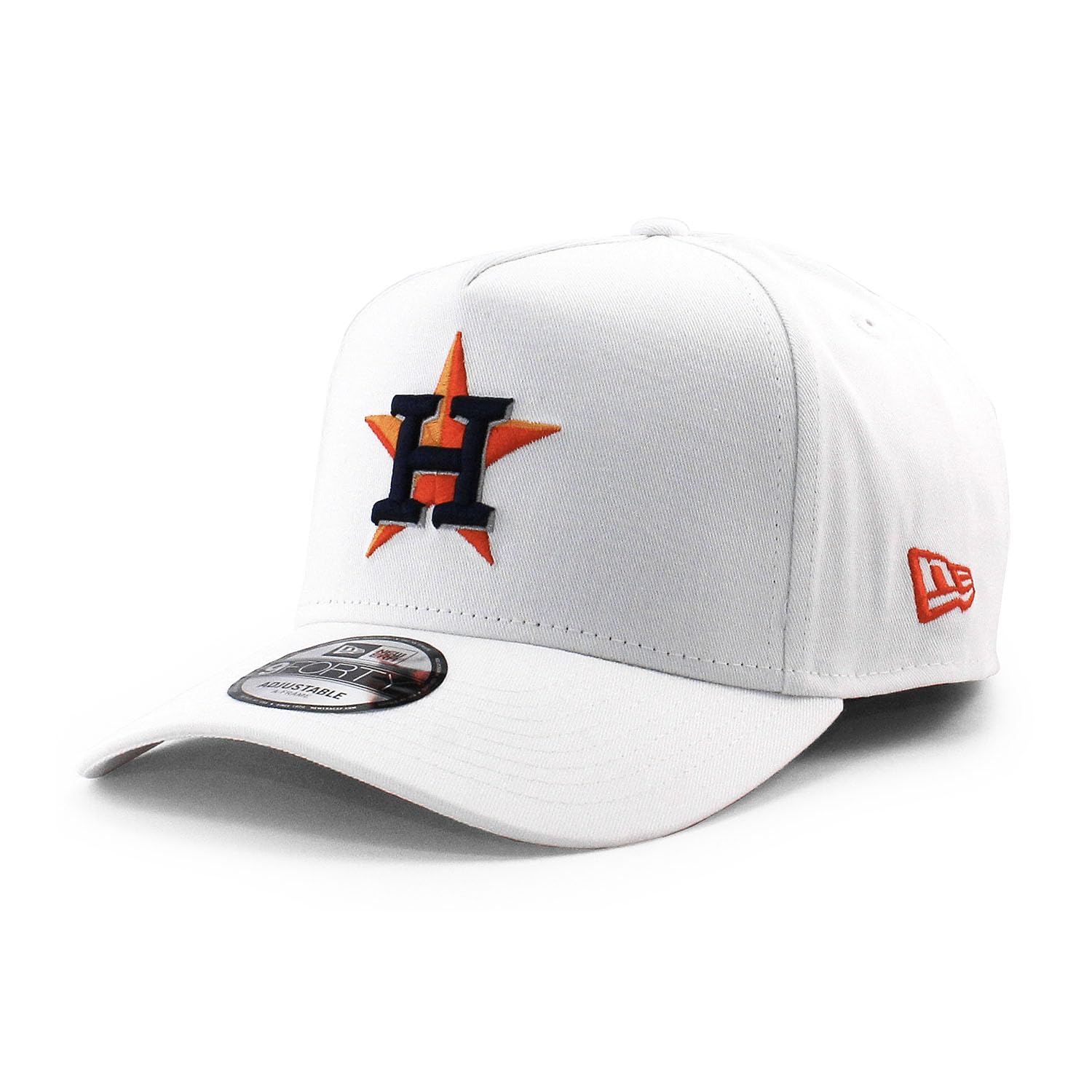 

New Era 9FORTY Snapback Houston Astros MLB SNAPBACK CAP WHITE HOUSTON ASTROS 940AF White Hat A-FRAME A-FRAME [Used]