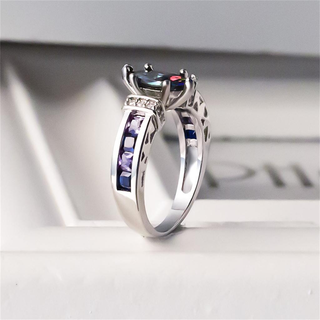 Women's Wedding Engagement Ring Engagement Wedding Birthday Valentine's Day Jewelry Gift