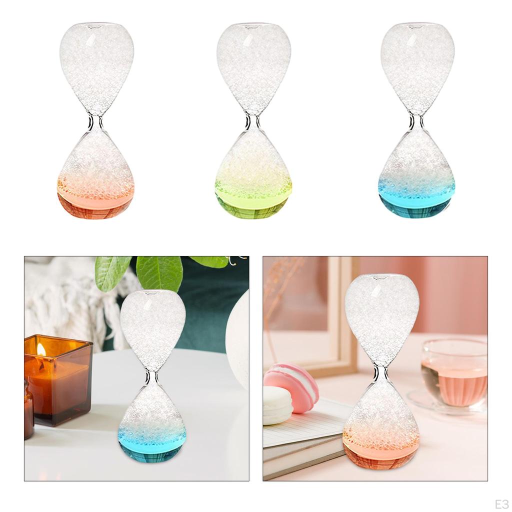 Bubble Singing Hourglass Table Decoration Tabletop Handmade Entertainment for Faimly