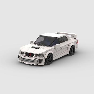 Famous Supercar Racing Sports Car Vehicle City MOC Tommi Makinen Edition Building Block Brick Kid Educational Toy