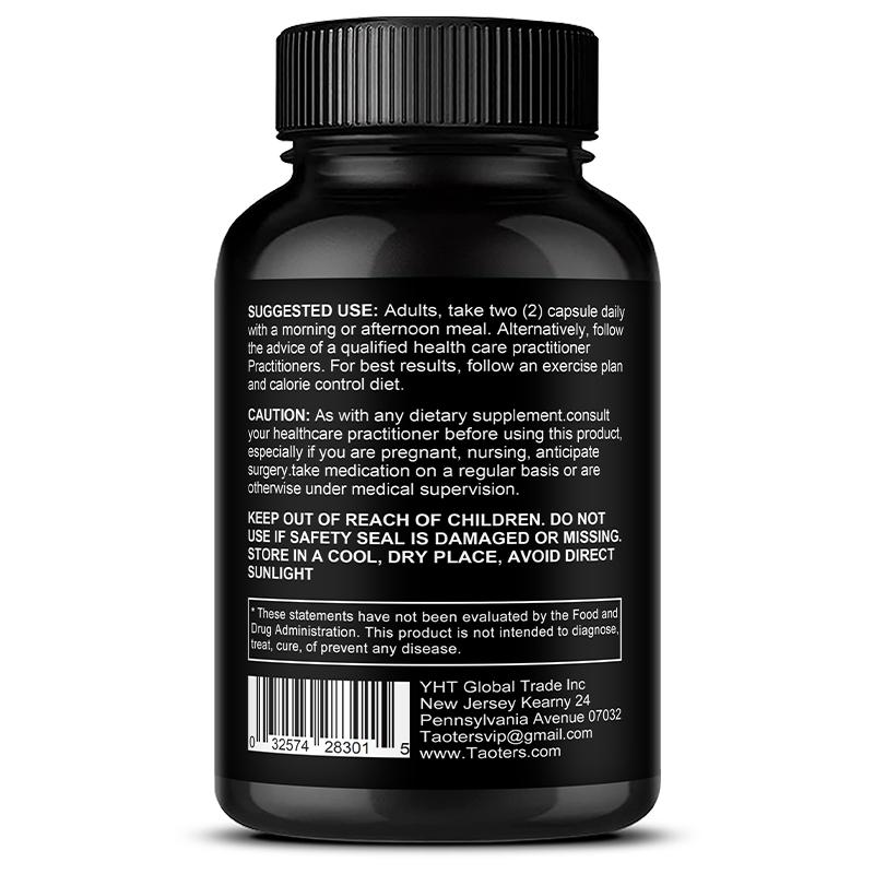 Taoters Hormone Balance Dietary Supplement, Red maca root 120 Capsules