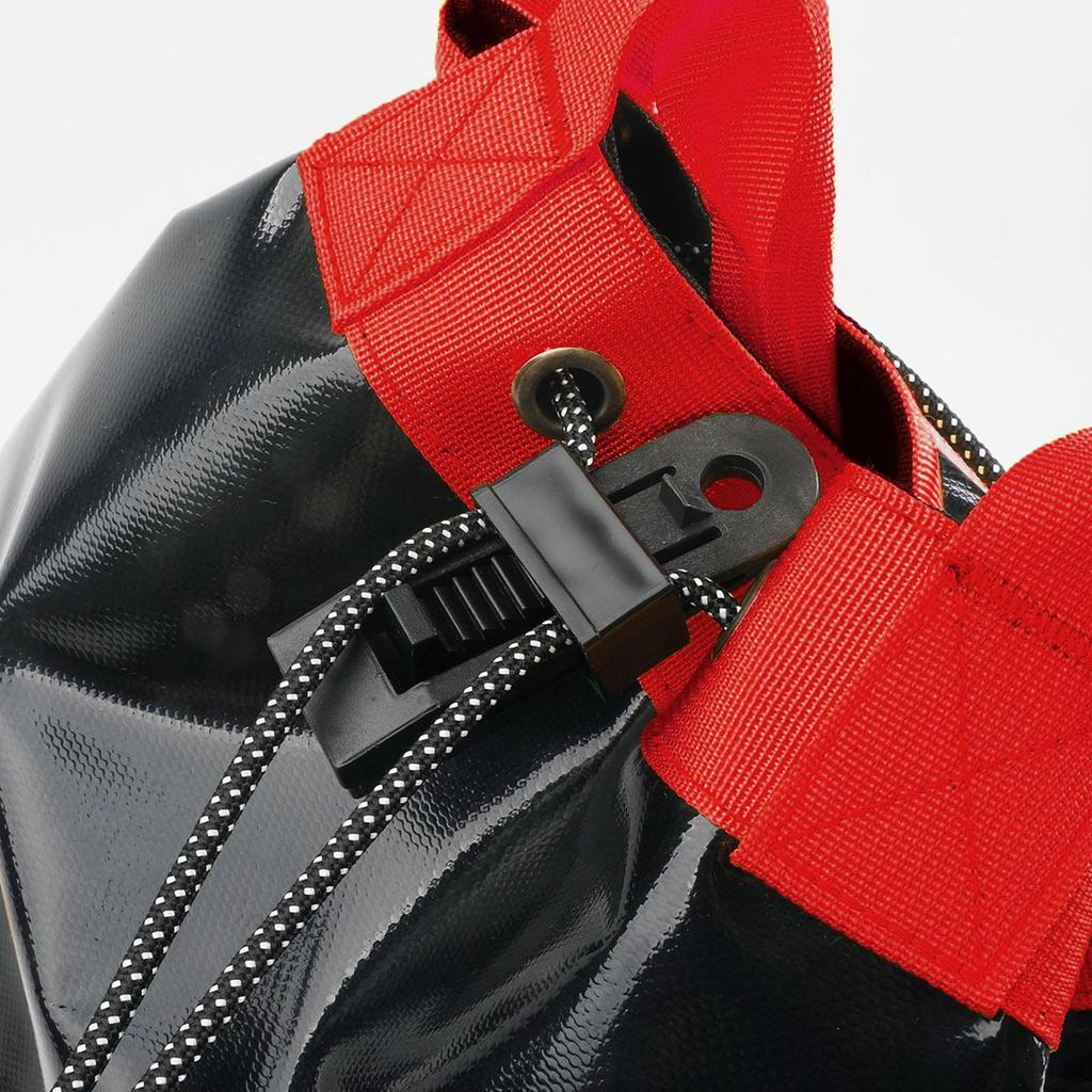 Backpack Rope Carrier Bag with Drawstring Closure Designed for Arborist Gear in Outdoor Settings