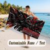 Personalized Beach Towel,Teenage Mutant Ninja Turtles Custom Printed Name Text, Super Absorbent Towel For Beach Vacation