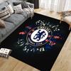 Chelsea Football Club2 Flannel Pattern Square Carpet,Area Rug,Carpet Rug for Living Room Bedroom Sofa Playroom Decor,Non-slip Floor Mat