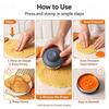 3D Embossing Halloween Cookie Cutters Set Creative Pumpkin Emboss Stamps  Cookie Decorating