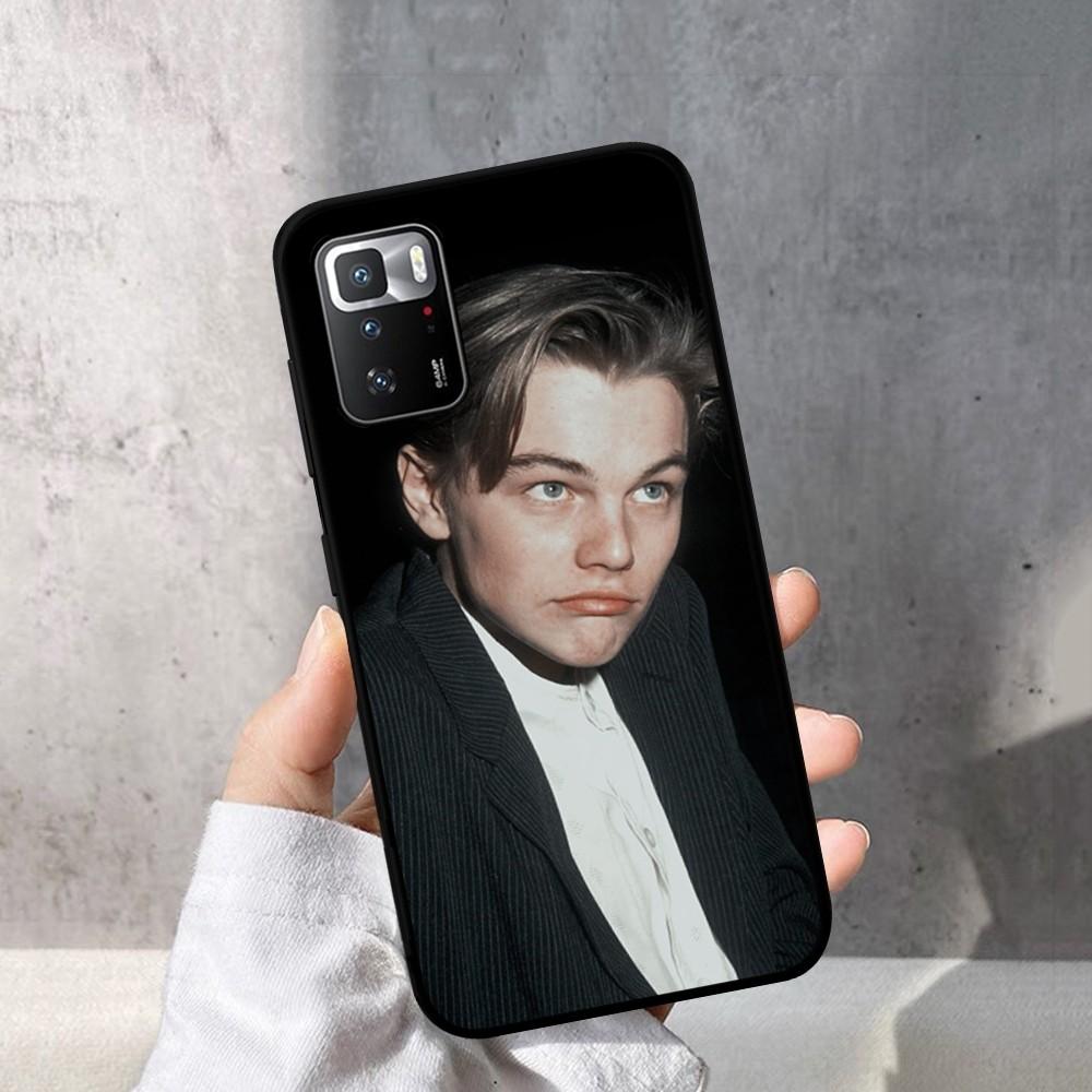 

Leonardo Dicaprio Young Phone Case For Redmi Note 4 X 5 A 6 7 8 T 9 9S 10 11 11S 11Epro Poco M3 pro Redmi Note 9promax