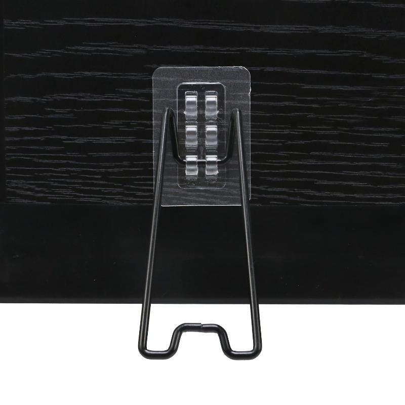 5pcs Adjustable Picture Frame Easel Brackets - Self-Adhesive,Suitable for for 7.09 To 10.24 Inch Frames, Ideal for Displaying Artwork and Photos