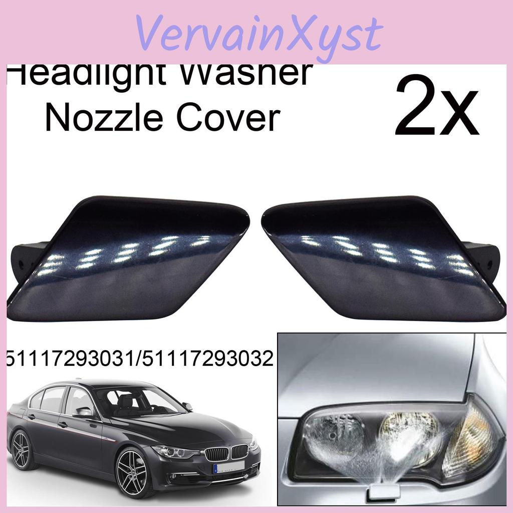 Headlight Right Pair Washer Left Nozzle Trim Cover Cap Lid Painted 51117293031 51117293032 For Bmw F30 F31 3 Series 2012 2015
