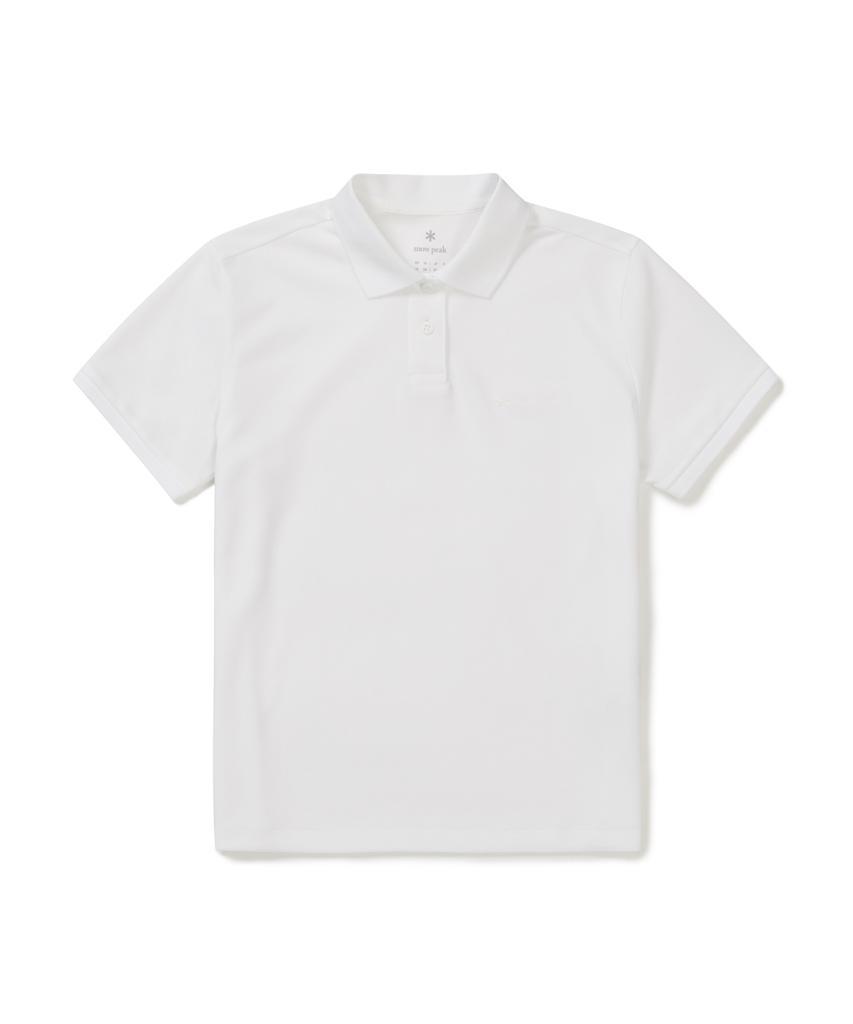 SNOWPEAK APPAREL Pique Women'S Basic Polo Shirt (S26Mwfps67) White