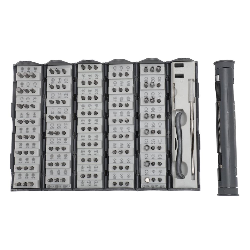 128 In 1 Precision Screwdriver Set Magnetic Electronics Repair Tool Kit for MacBook Computer Cell