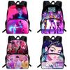 Kpop Demon Hunters Backpack For Kids With Breathable Oxford Fabric And Shock Absorption For School Use