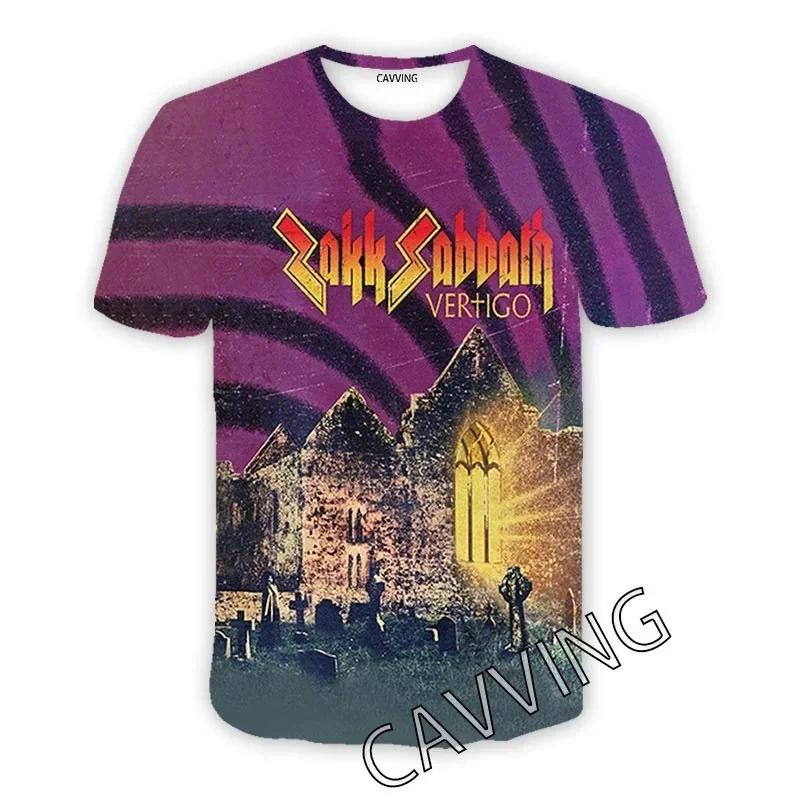 Casual O-hals Kortärmad 3D-tryck BLACK SABBATHE Rockmönster T-shirt för Män och Kvinnor Kläder Topp Hip Hop Sommar T-shirt