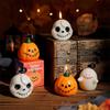 Halloween Kürbis Schädel Geisterhaft Kerze Gruselige Duftwachs Kerze Tischdekorationen Aromatherapie Kerze Heimdekorationen