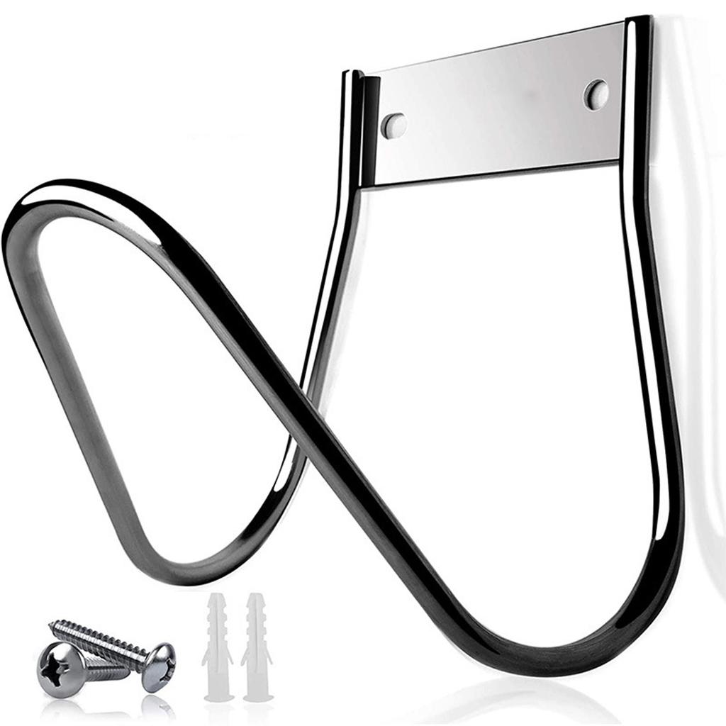 1PCS Garden Hose Holder Stainless Steel for Water Hose Extension Cords  Compressor Small Wall Mount Garden Hose Hook