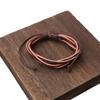 Trending Handmade Leather & Woven Multi-Layer Bracelet Set - 6 Piece