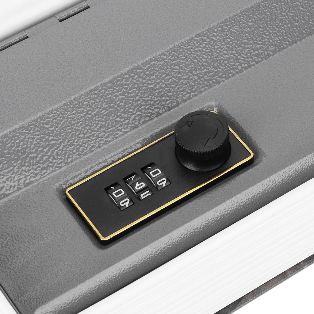 Mini Simulation Dictionary Book Money Box with Combination Lock Safe Box for Home Office
