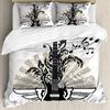 Rock guitar three-piece duvet cover grinding kit digital printing