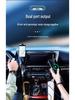 Y5 Car Bluetooth MP3 Charger with Retractable Cable, Fast Charging, Digital Display, Color Light, Cigarette Lighter, and U Disk Player