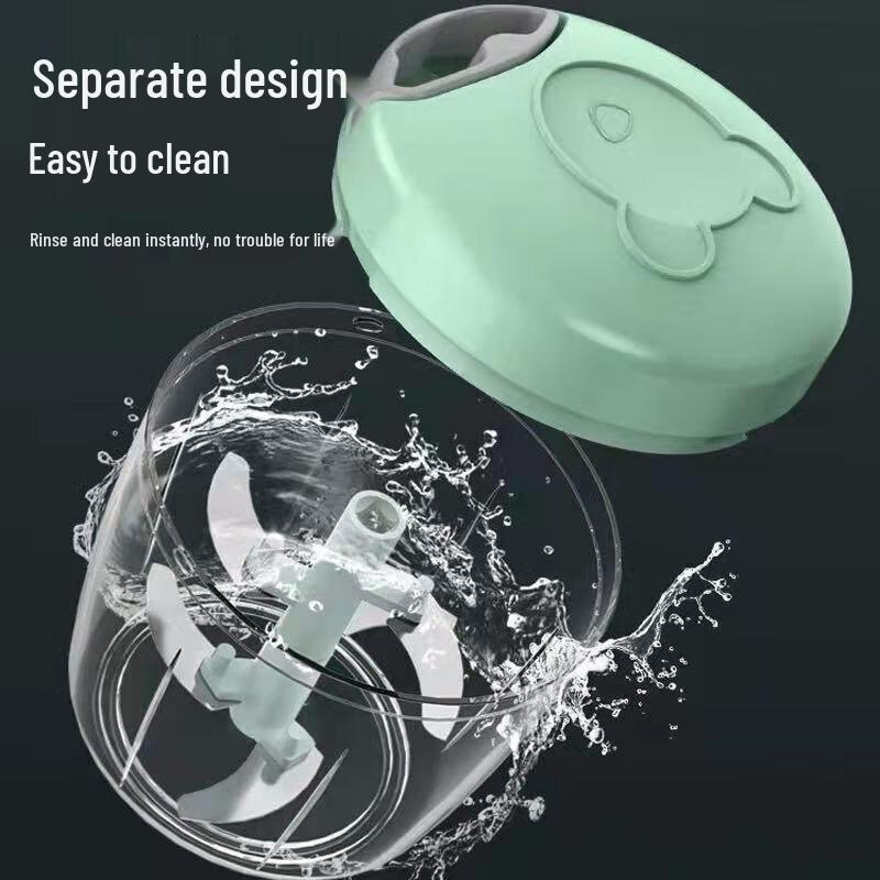 Hand-Pull Garlic Chopper & Food Processor