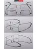 Pure Titanium Myopia Glasses: Men's Casual Business Fashion Frames with Vacuum IP Plating
