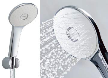 BF-SL6BG (1.6) INAX/LIXIL Eco Aqua Shower Shower Head & Hose, Plated with Metallic Silver Hose, Resin Anti-Mold Hose, 1.6m (BFSL6BG16)