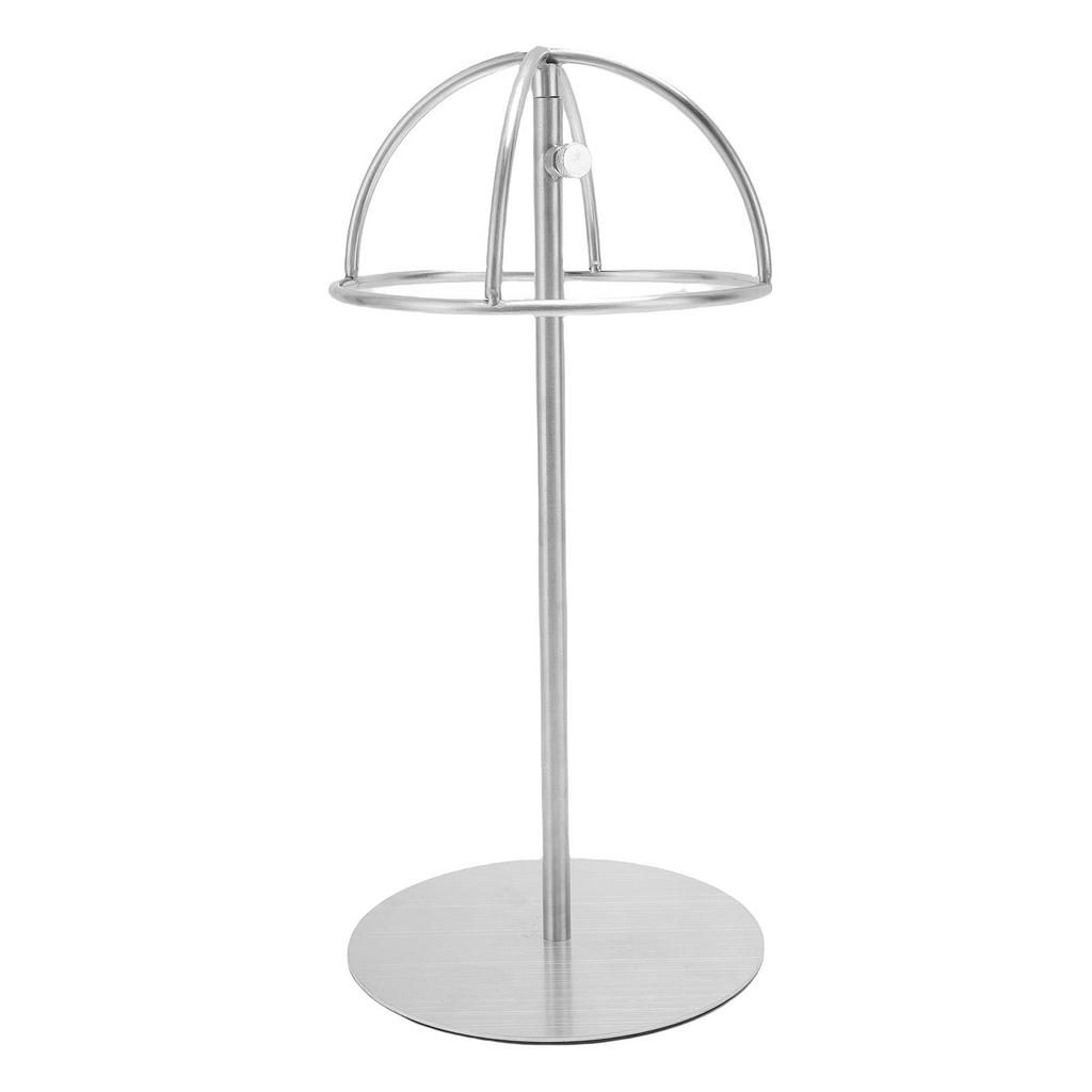 Tabletop Hat Stand Height Adjustable Metal Hollow Three Dimensional Hat Display Rack for Beach Hat Cowboy Hat Winter