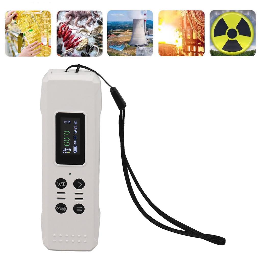 Digital Nuclear Radiation Detector Beta Gamma X 400mah USB Type C Nuclear Radiation Monitor