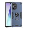 KEYSION Shockproof Armor Case for HONOR 400 Pro 5G Soft Silicone+PC Metal Ring Stand Phone Back Cover for Huawei Honor 400 5G