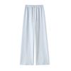 Wide-leg Pants Women's Spring and Summer High-waisted Thin Lace Drawstring Straight Sweatpants Sweatpants