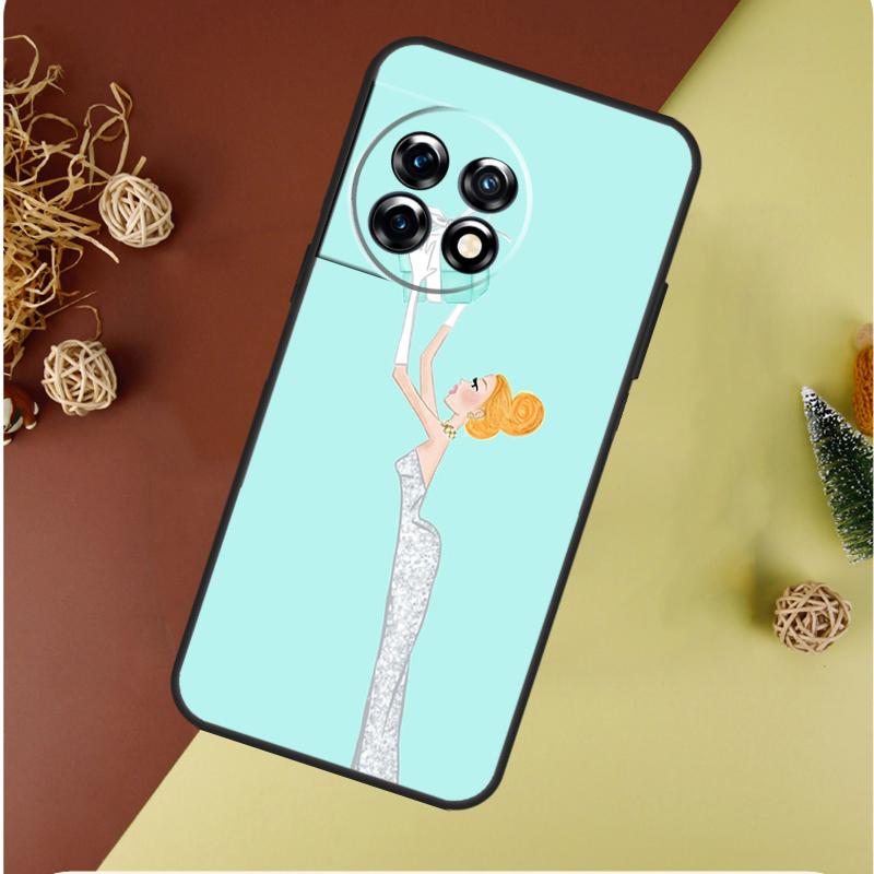 New York Girl For OnePlus 13 13R 12 12R 11 9 10 Pro 8T 9RT 10T 10R Nord 4 CE 2 3 Lite N20 N30 Phone Case