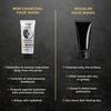 WOW Skin Science Men Charcoal & Niacinamide Oil Control Face Wash, 100 Ml Deep Cleansing for Oily Skin, Mattifying