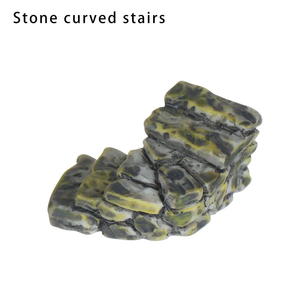 7 Styles Miniatures Fairy Garden Decoration Micro Landscapes DIY Resin Craft Grassland Bridge Pool Accessories