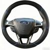 For Ford Fusion Mondeo 2013 2014 Car Steering Wheel Cover  EDGE 2015 2016  Auto Steering