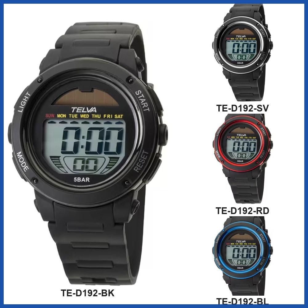 CREPHA TE-D192 Unisex Wrist Watch TE-D192-BK TE-D192-SV TE-D192-RD TE-D192-BL Gift Casual Business Sports Student