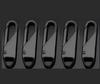 5/6pc Zippers Repair Kit Universal Instant Zipper Repair Replacement Zipper Sliding Teeth Rescue Zipper Head For 3 Different Siz