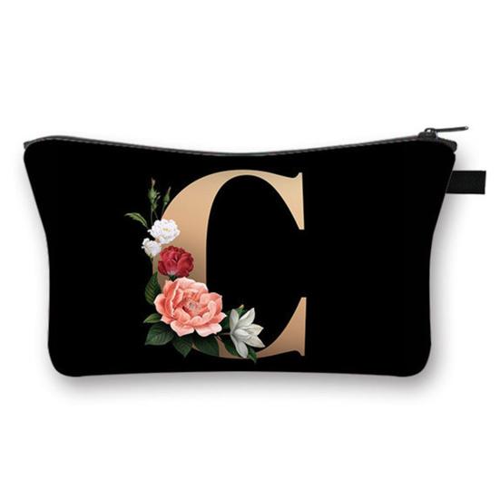 Storage Clutch Stylish Zipper Closure Makeup Tool Storage Toiletry Bag Women Makeup Bag