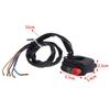 Universal Pair Classic Motorcycle Start Kill Horn Hazard Light Headlight Switch Power 12V Universal Handle Switch To 7/8' 22Mm Handlebar For Yamaha Sr