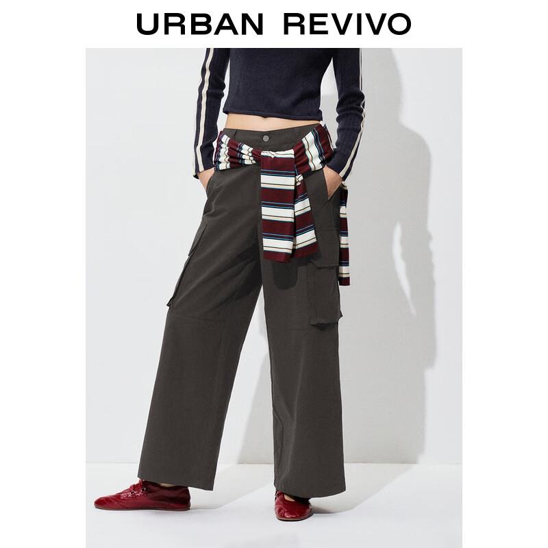 UR Women's High-Waist Wide-Leg Cargo Pants