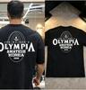 2026 Unisex Hiphop Loose Fitness Cotton Shortsleeved Tshirt Casual Sports Bodybuilding Streetwear Tops For Unisex Unisex