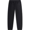 Li Ning Wade Series Solid Color Mid Waist Comfortable Breathable Loose Fit Cuffed Knit Sports Pants Men Bottoms Black AKXU461-1