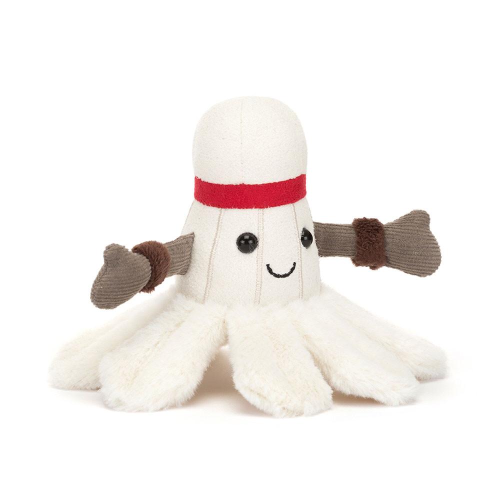 Jellycat badminton sports plush toy soft safe babies children adults. stylish gift baby showers birthdays other occasions. Cute popular.