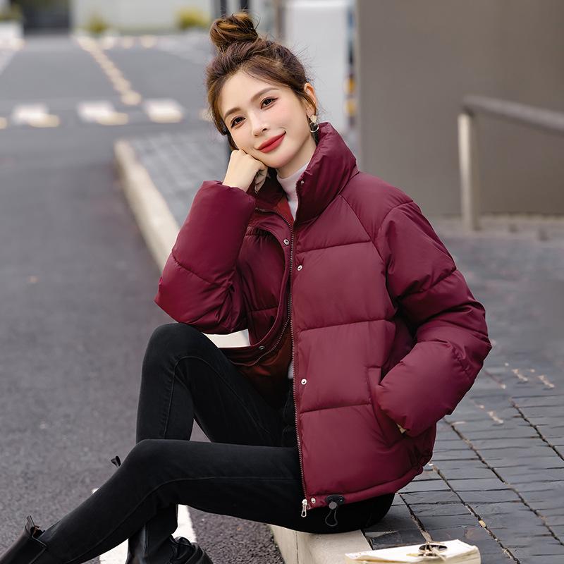 Abbigliamento in Cotone Morbido Taglie Forti per Donna Giacche Imbottite in Cotone Invernali Cappotti Invernali alla Moda da Donna Abbigliamento Spesso in Cotone da Donna Stile Corto