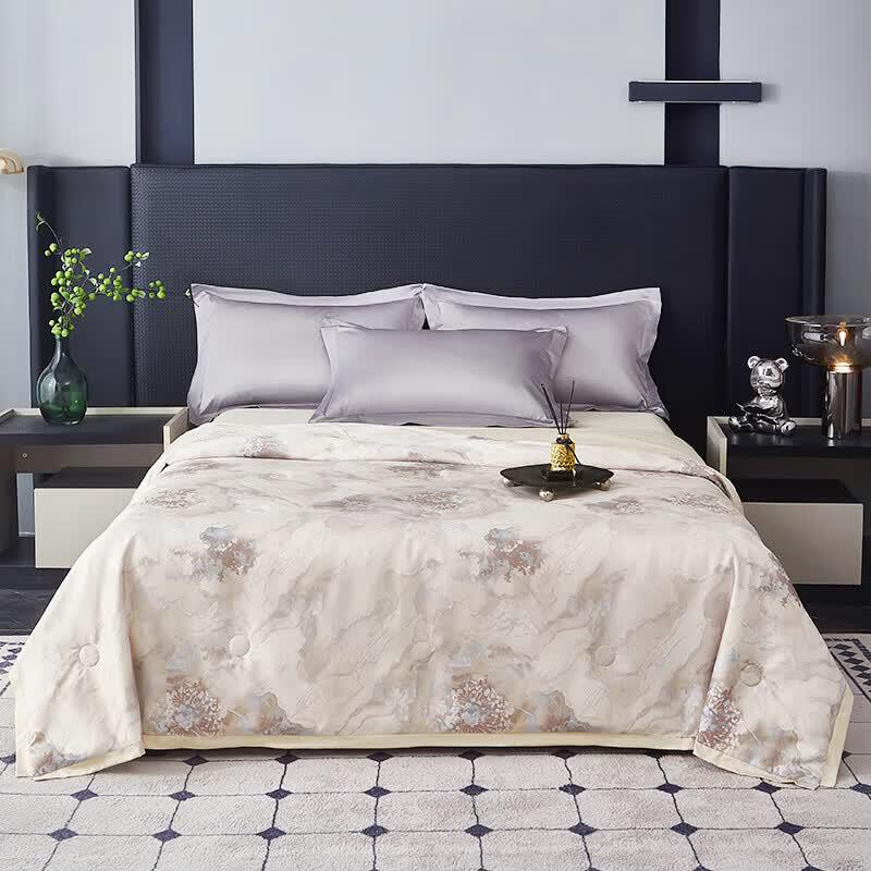 Jinsili Moxiang All-Season Tussah Silk Blend Quilt