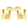 Musiclily Basic Guitar Tuners for Gold with Big Buttons L3+R3 LP/SG Electric/Acoustic Guitars,