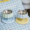 Comfort Feeding Elevated Bowl Stainless Steel Antislip Detachable Design for Pet Neck Health and Hygiene